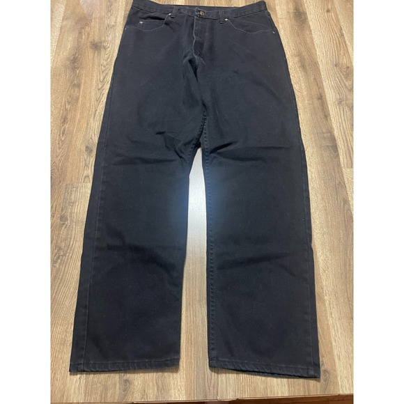 Wrangler Other - Wrangler Jeans, Men's Size 36x32, Black, Denim, Relaxed Fit, Straight Leg